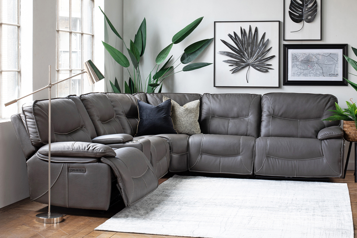 Storm Corner Combo Electric Recliner Large Ireland