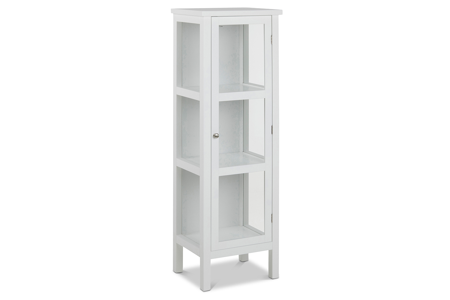 Essie Display Cabinet Narrow White 136cm Ireland