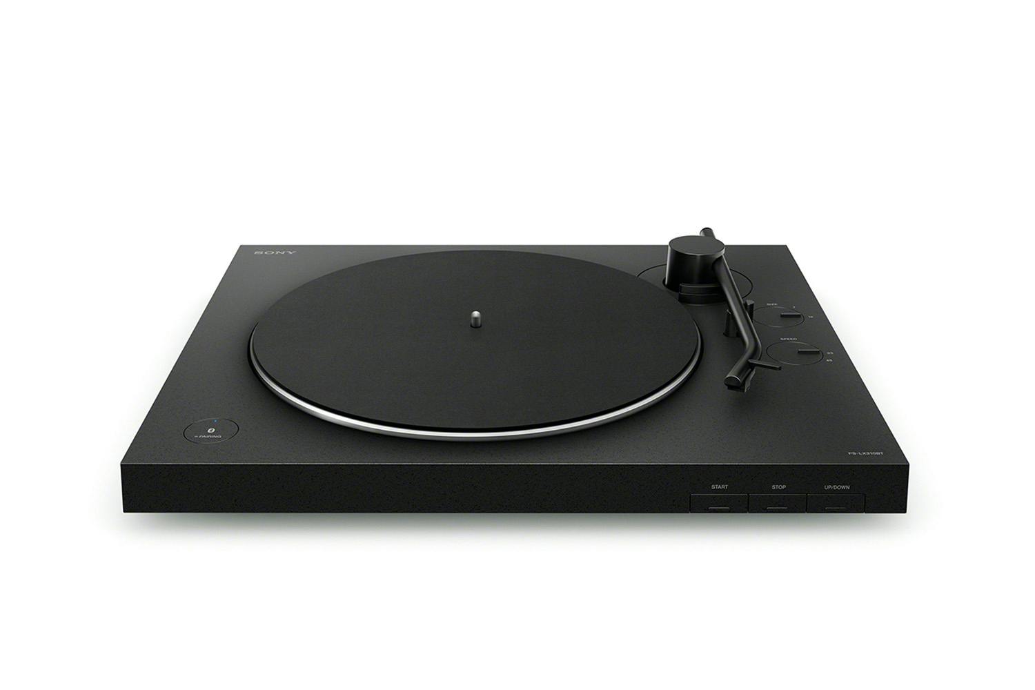 Sony Bluetooth Turntable Vinyl Record Player, Black