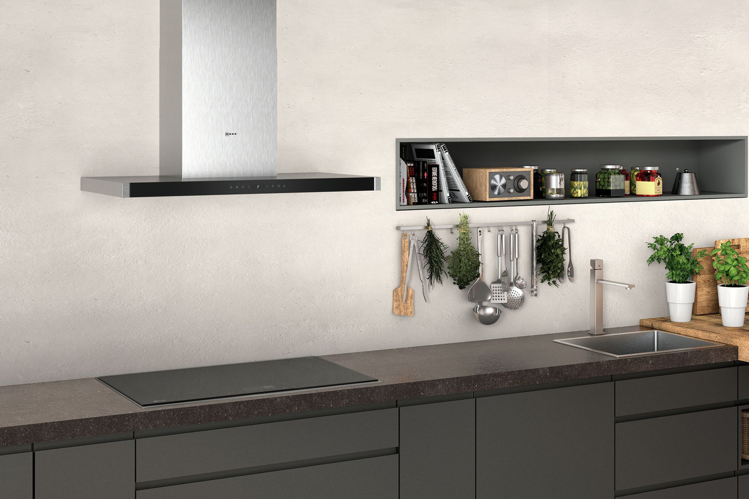 Neff 90cm Chimney Hood | D95BMP5N0B