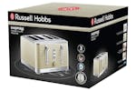 Russell Hobbs Inspire 4 Slice Toaster | 24384 | Cream