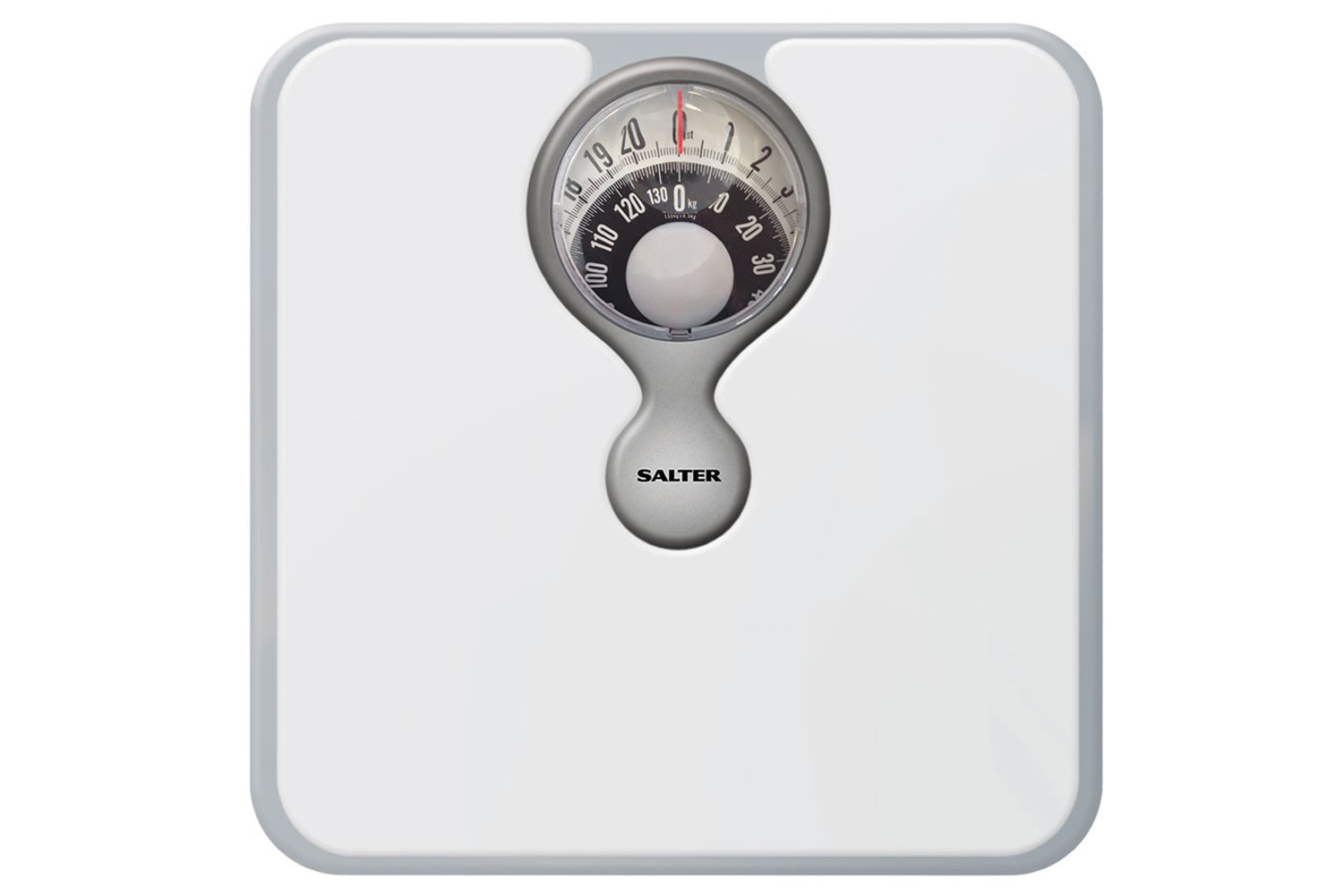 Salter Digital Mechanical Bathroom Scale White Ireland   484WHDR 