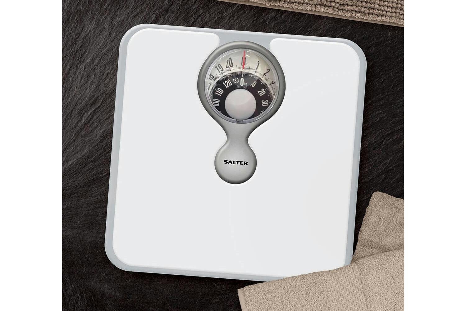 Salter Digital Mechanical Bathroom Scale White Ireland