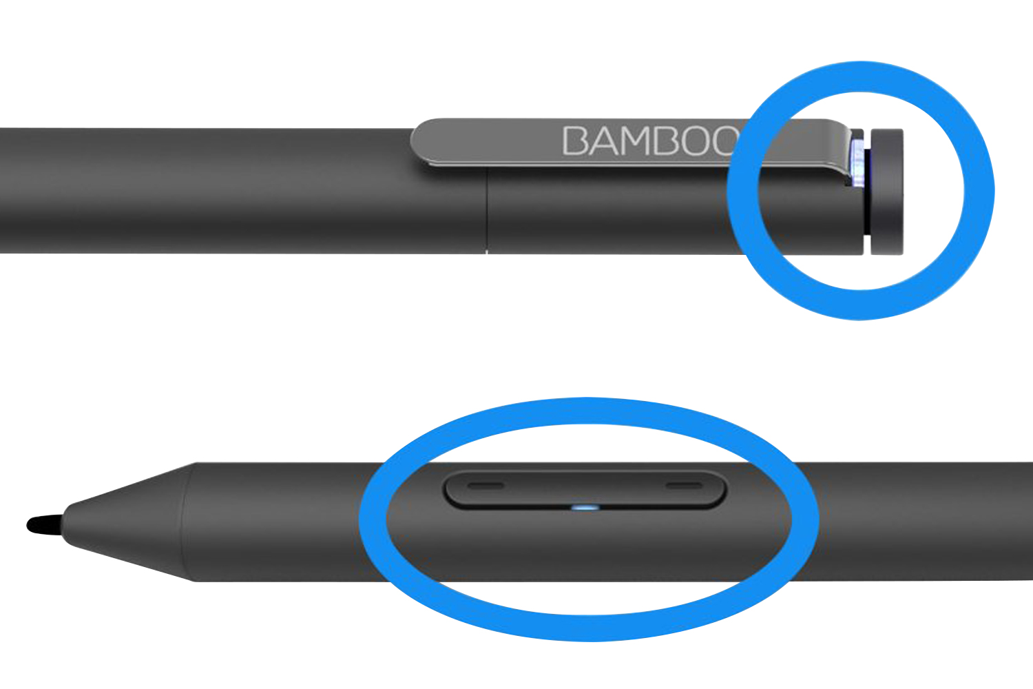 how to change bamboo ink stylus key binds