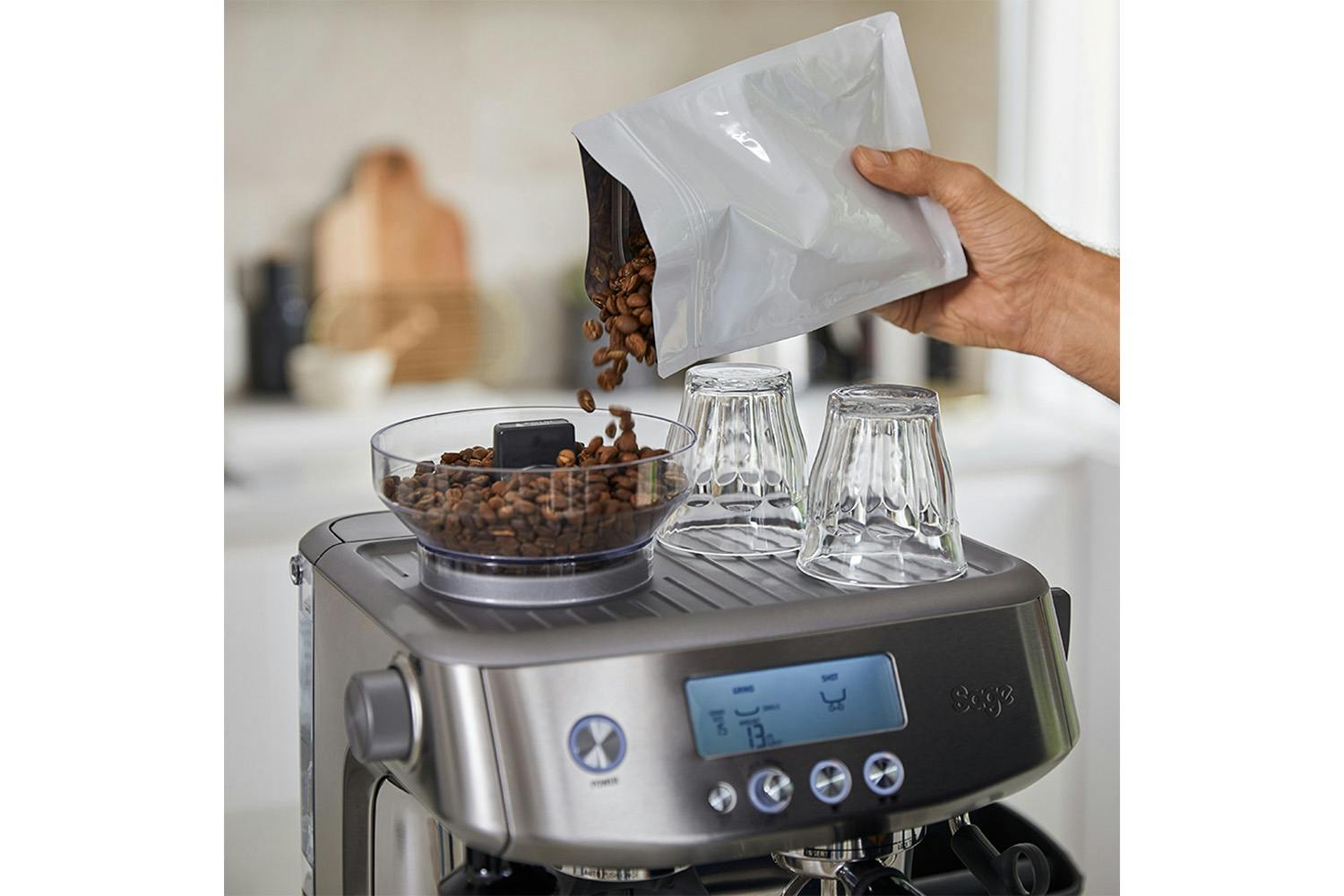 Sage Barista Pro Espresso Coffee Machine SES878BSS4GEU1