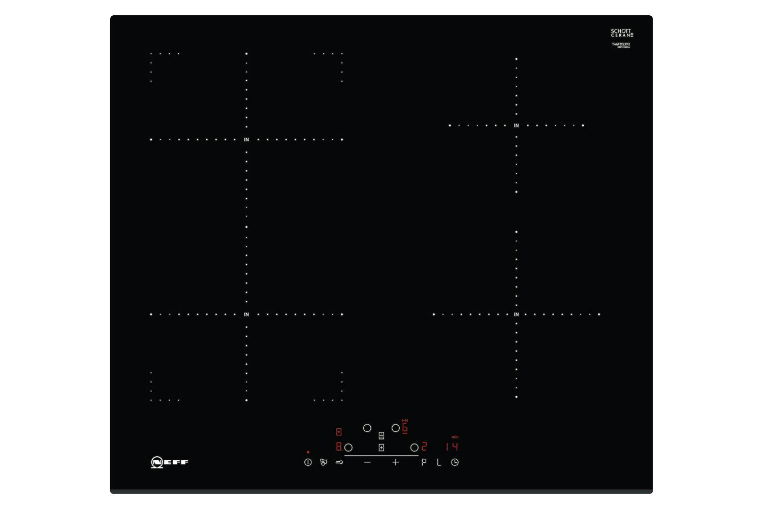 Neff 60cm Built-in Induction Hob | T46FD53X2