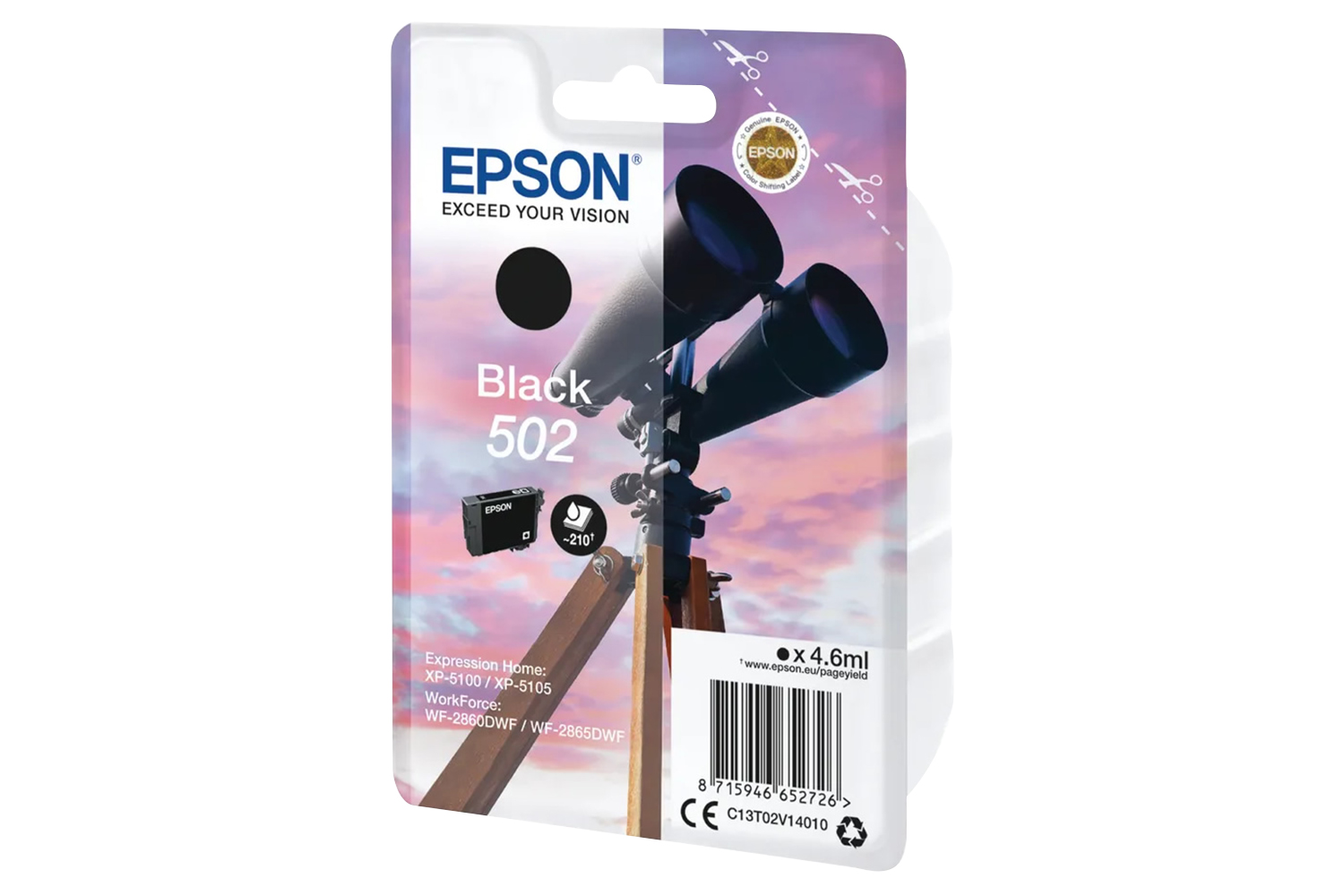 Epson 502 Binoculars Ink Cartridge | Black