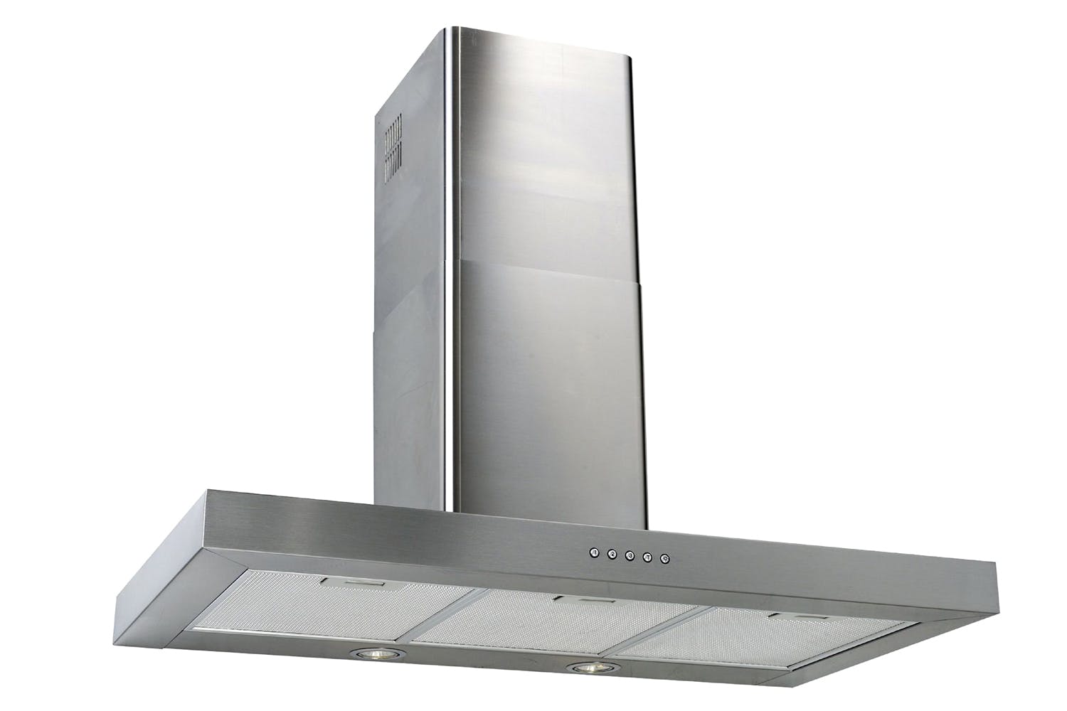 Luxair 60cm Flat Slimline Chimney Hood | LA-60-FLT-SS
