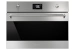 Smeg 40L 1000W Built-in Combination Microwave Oven | SF4390MCX | Stainless Steel