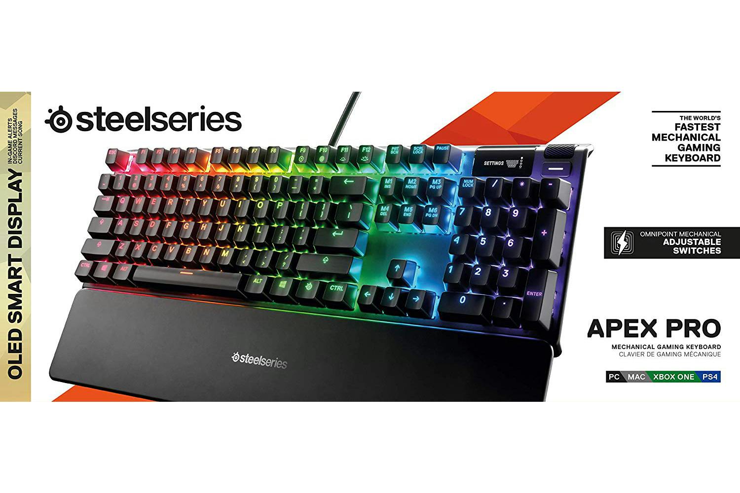 Steelseries Apex Pro Mechanical Gaming Keyboard Ireland Steelseries Apex Pro Mechanical Gaming Keyboard Ireland