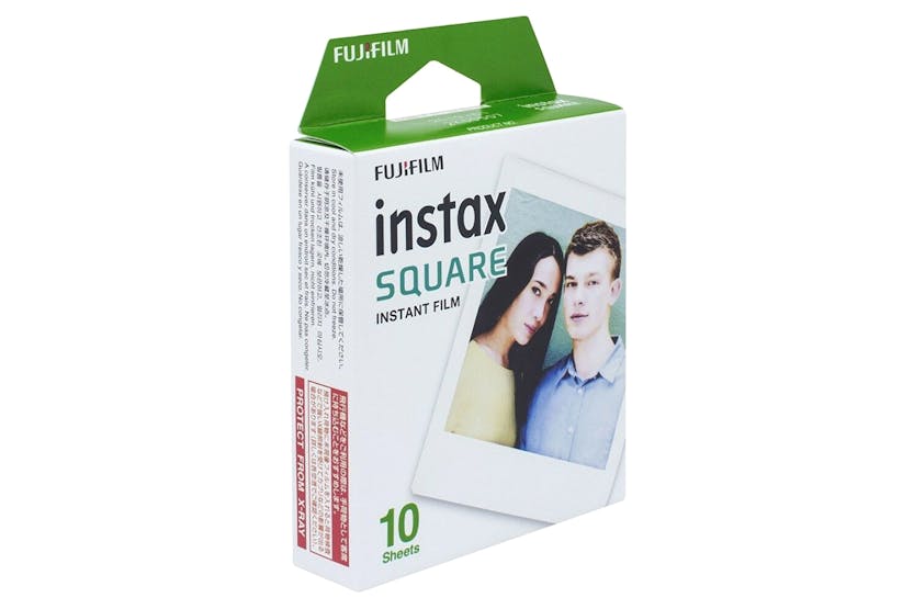 Fujifilm Instax Square White Instant Film | 10 Sheets
