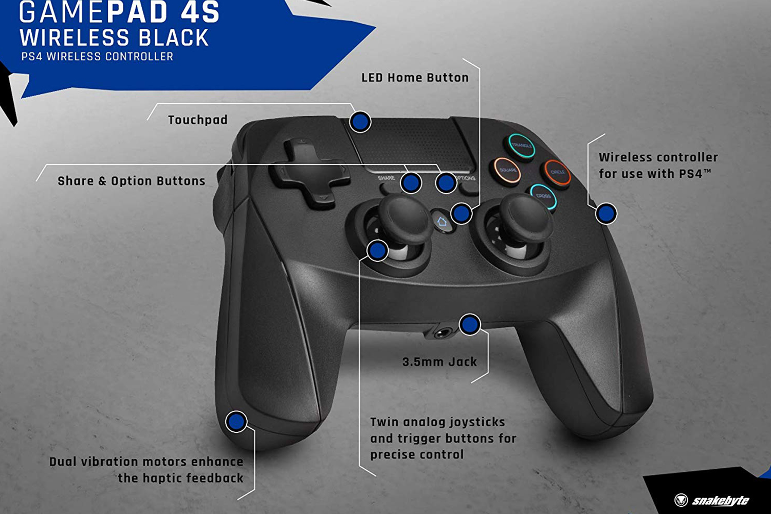 install snakebyte controller on pc