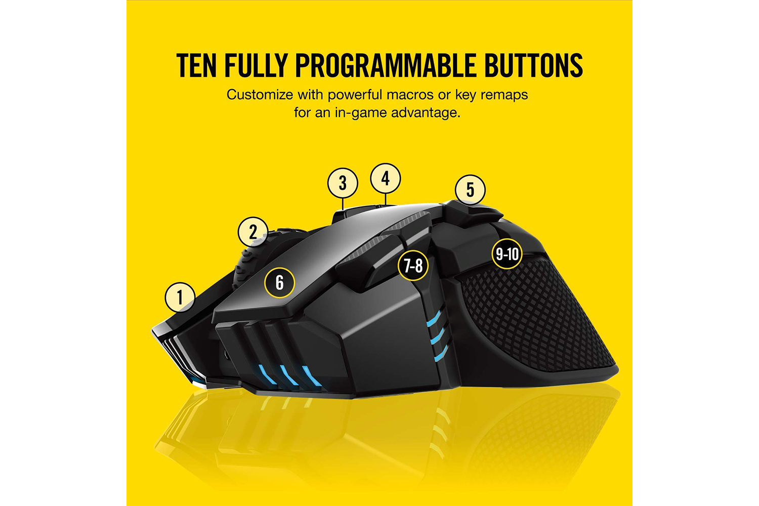 Corsair Ironclaw RGB Wireless Gaming Mouse Ireland