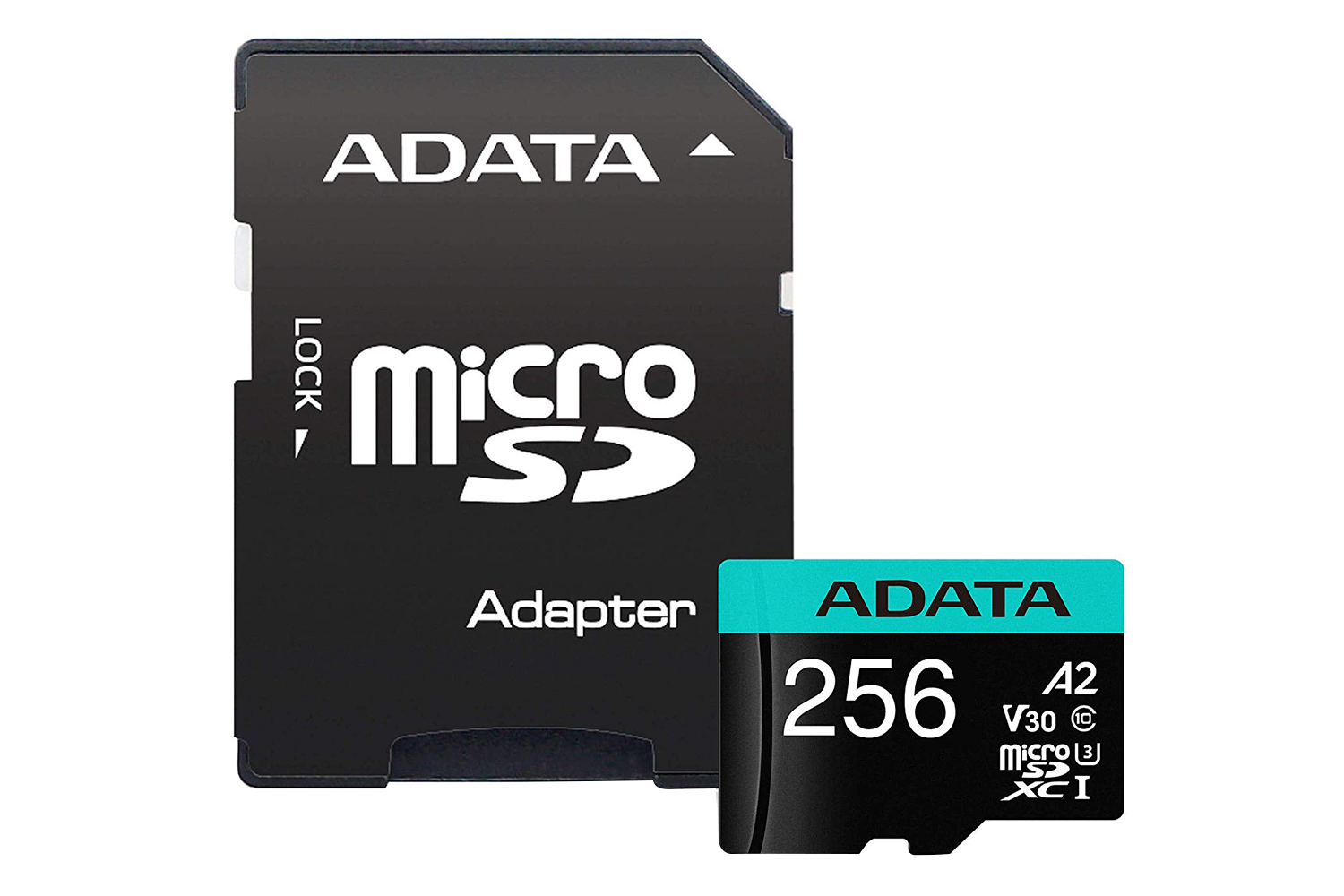 ADATA Premier Pro MicroSDXC/SDHC UHSI U3 Class 10 Memory Card 256GB