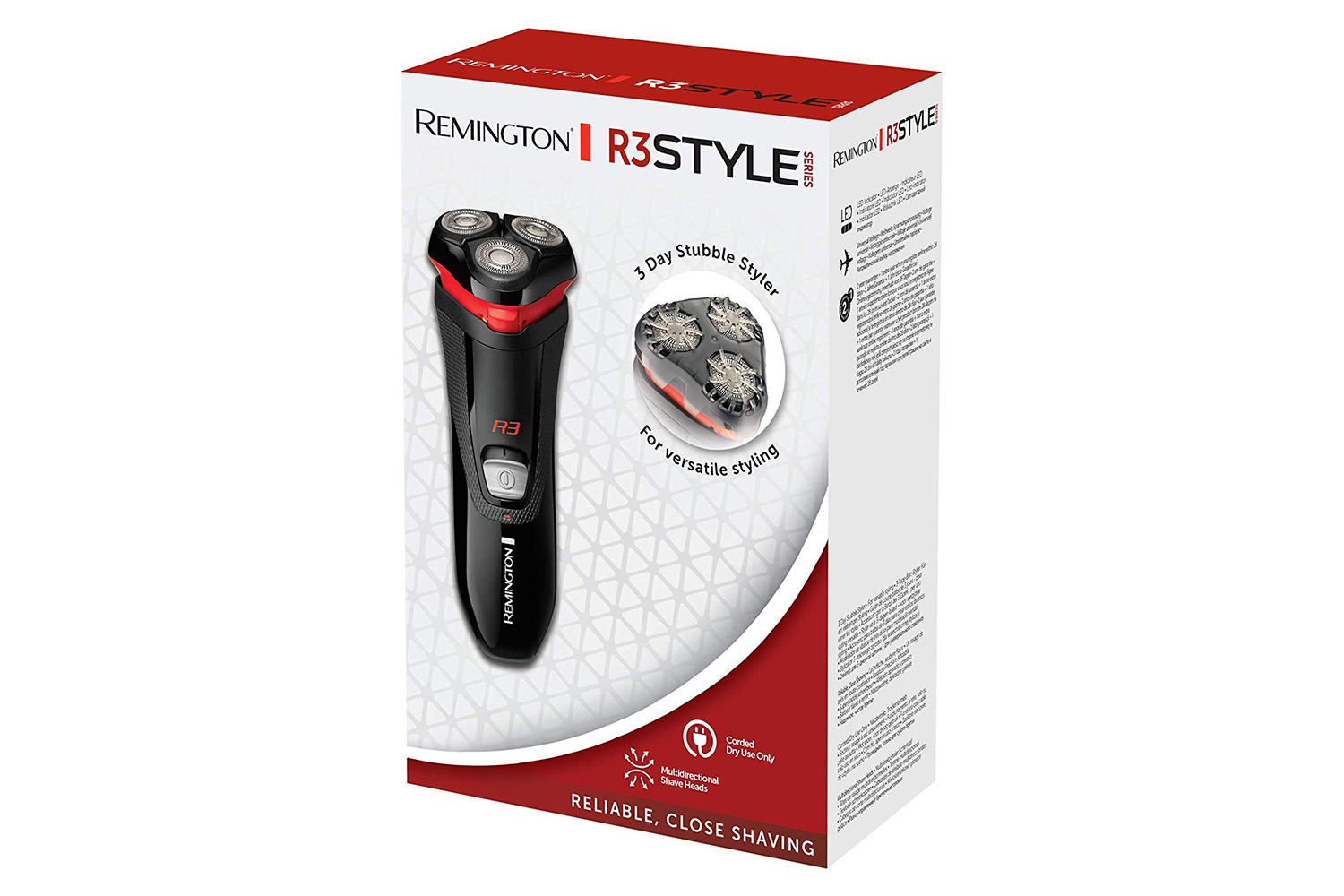 Remington R3 Style Series Rotary Shaver R3000R3 Ireland