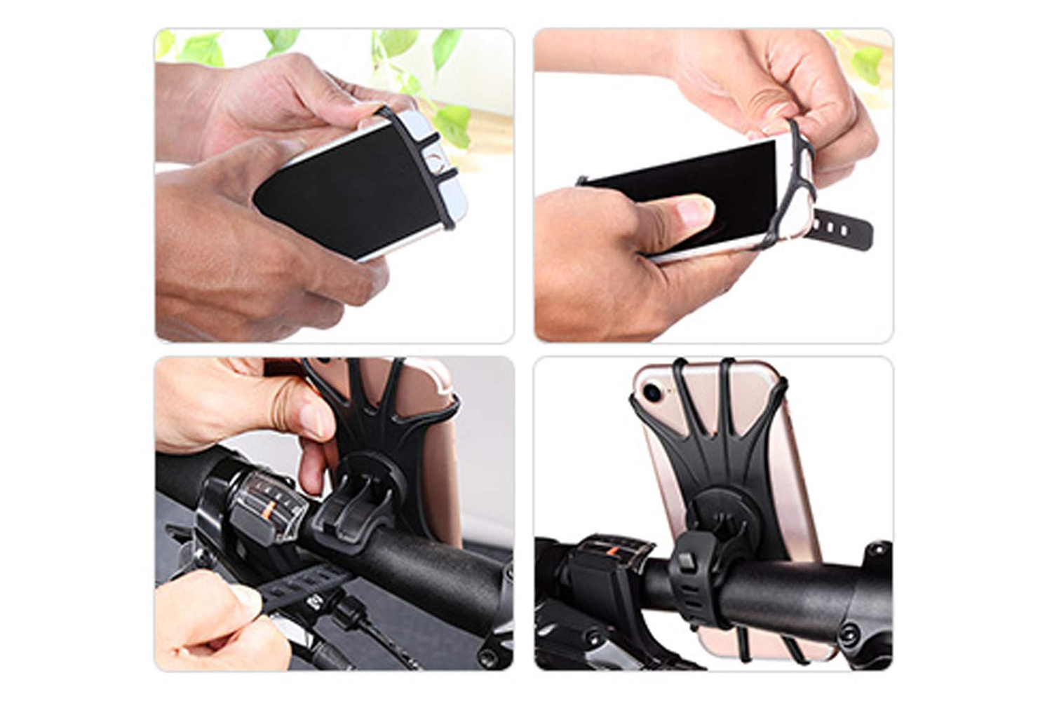 Muvit Active Universal Bike Holder | Black