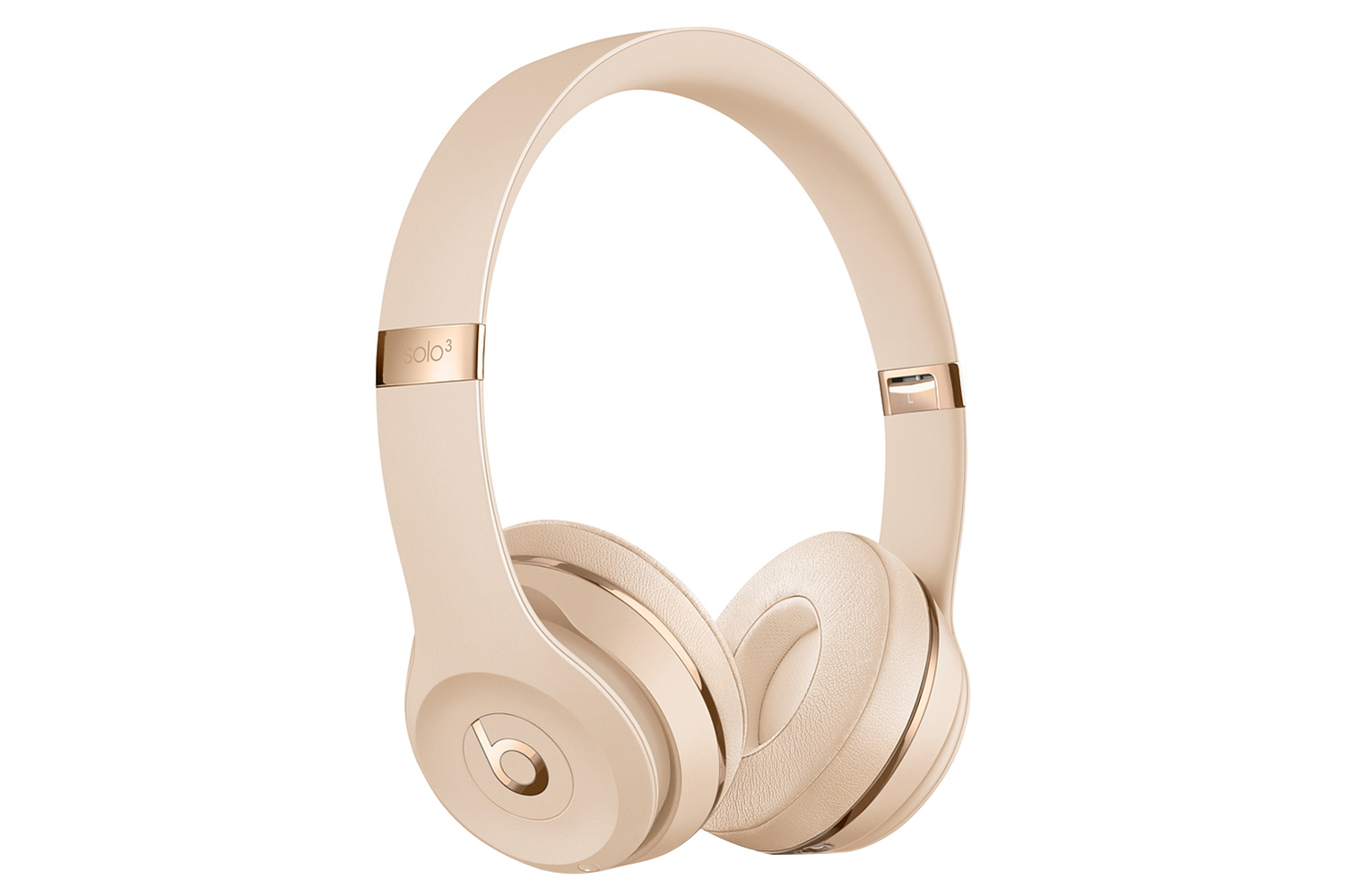 gold and white beats