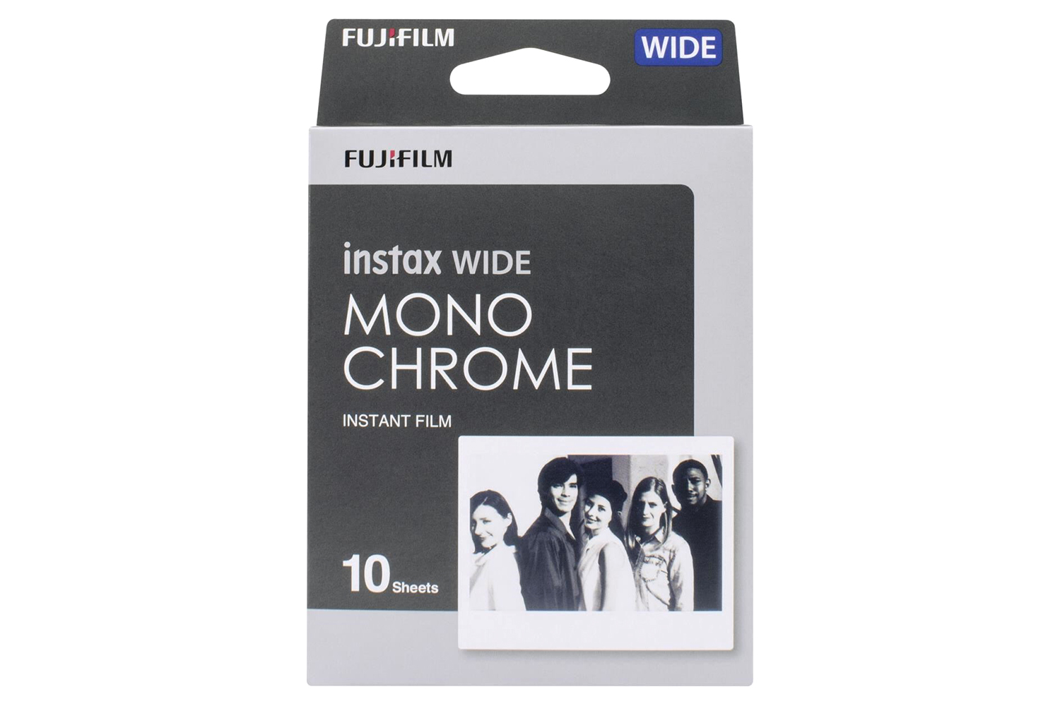 Fujifilm Instax Wide Monochrome Film | 10 Pack