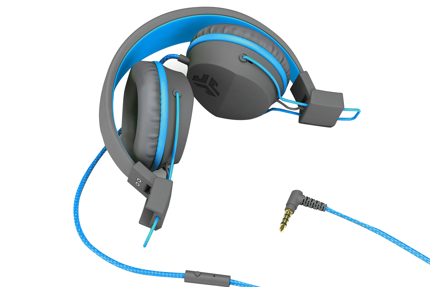 JLab JBuddies Studio On Ear Kids Headphones Graphite Blue Ireland