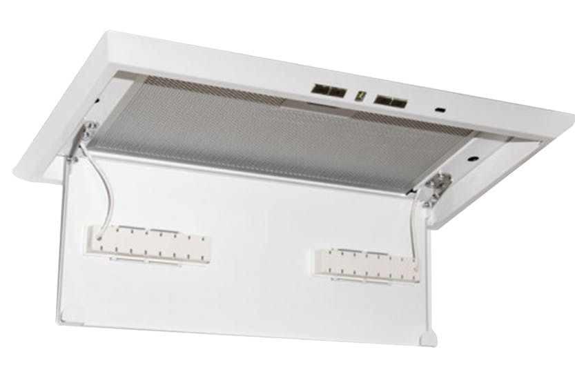 Luxair 72cm Canopy Extractor Plus Cooker Hood | White