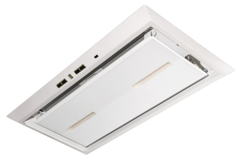 Luxair 72cm Canopy Extractor Plus Cooker Hood | White