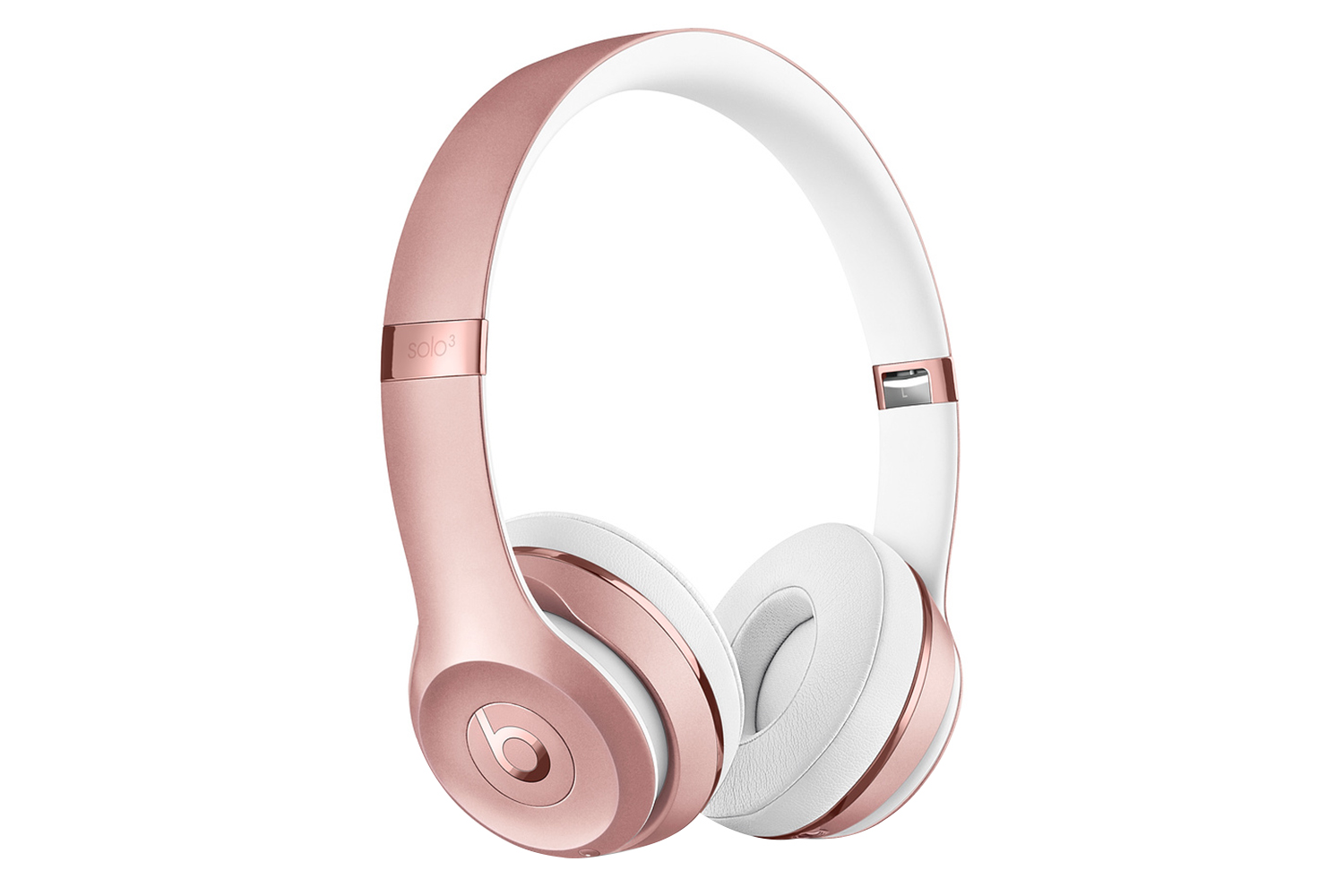 Beats Solo3 Wireless On Ear Icon Collection Headphones Rose Gold