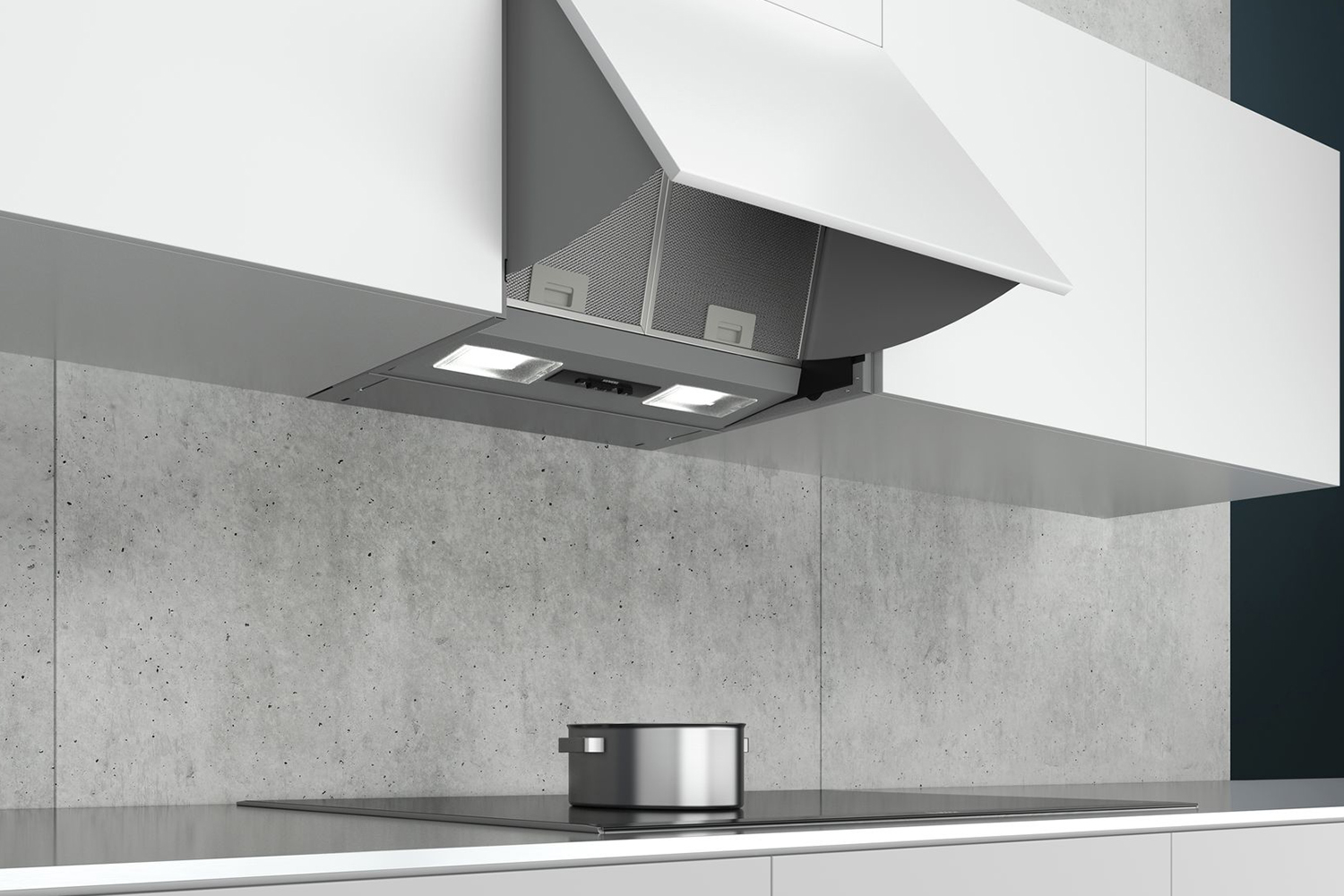 Siemens iQ100 60cm Integrated Cooker Hood | LE66MAC00B