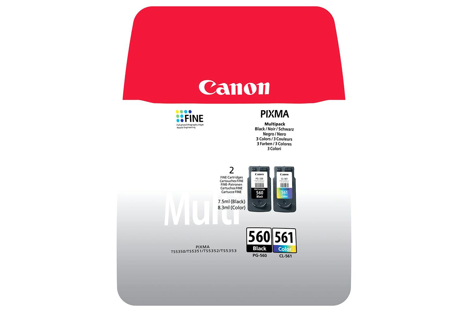 Canon PG-560/CL-561 Ink Cartridge | 2 Pack