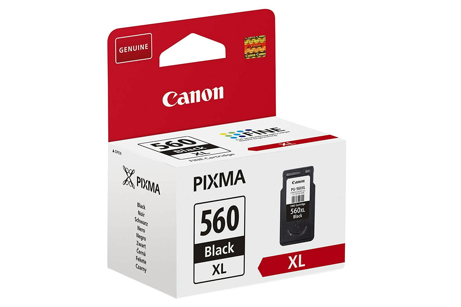 Canon PG-560 refill instruction black