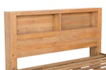 Coolmore Storage Headboard Bed Frame | Double | 4ft6 | Natural