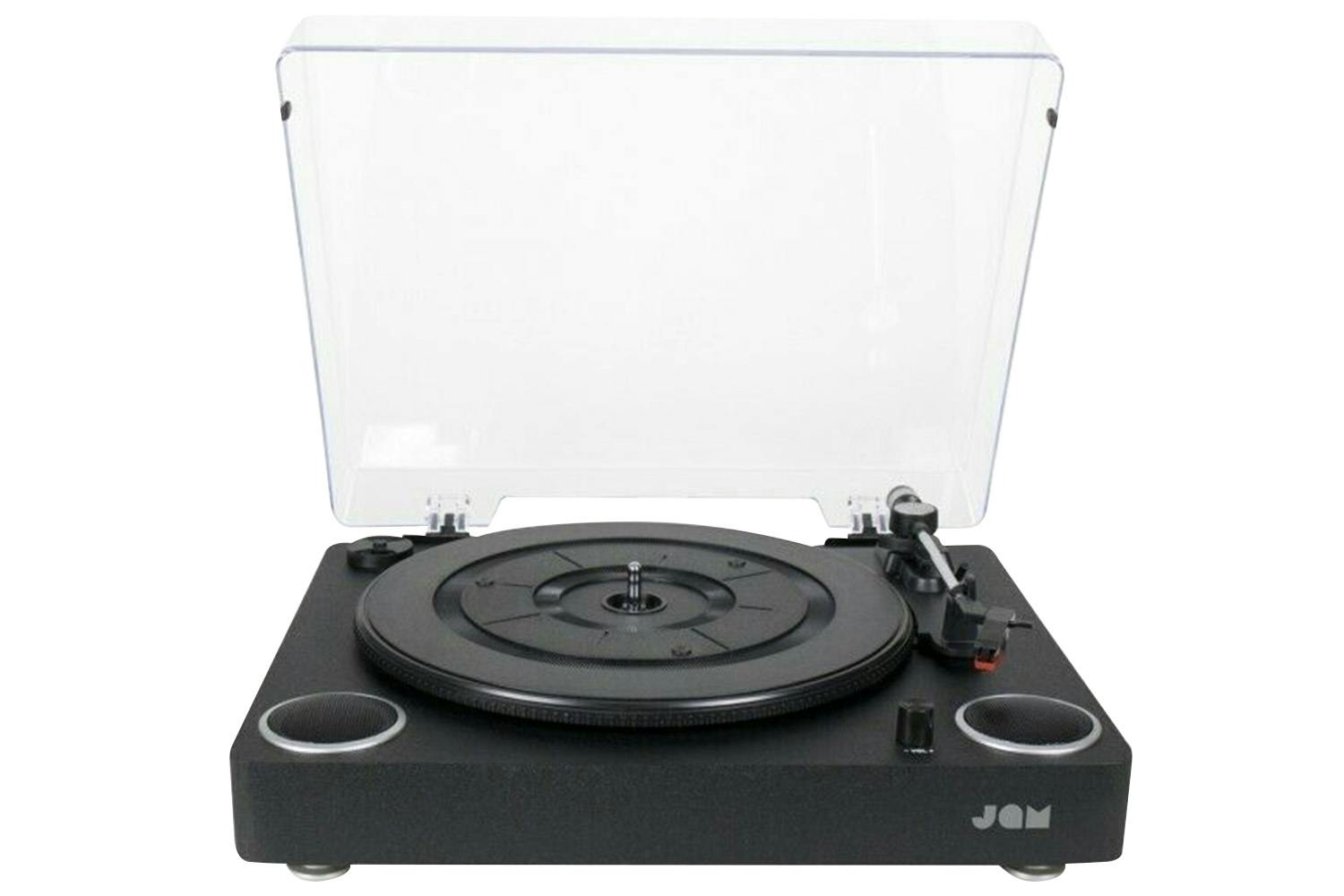 Jam Sound Turntable Built-in Speakers Vinyl Record | HX-TTP200BK-GB