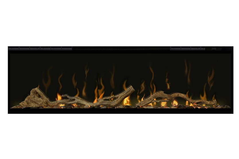 Dimplex Driftwood & River Rock Fuel Bed 50” LED Fireplace | LF50DWS