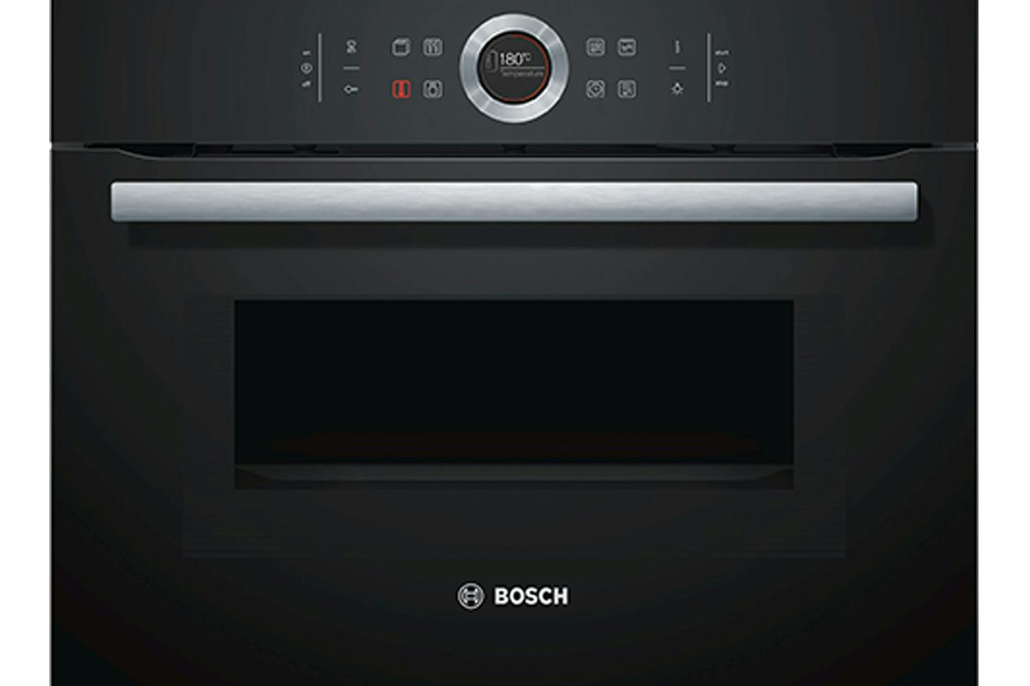 Bosch Series 8 45L 900W Built-in Combination Microwave | CMG633BB1B