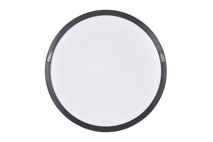 Slim Round Mirror | Black | 100 x 100 cm