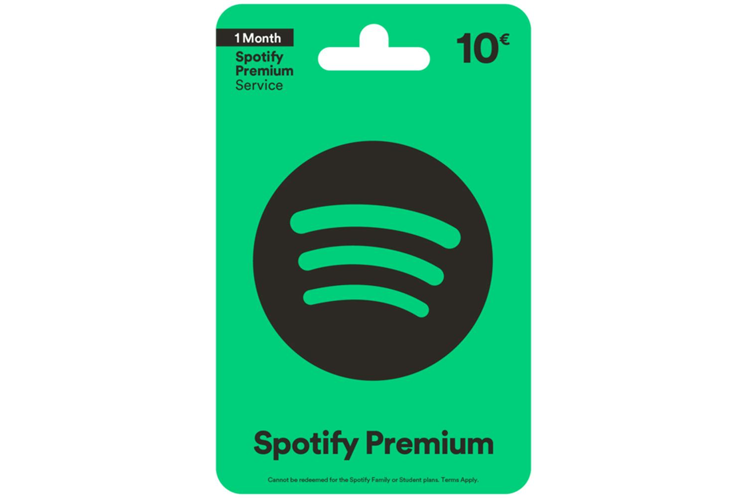 Spotify Gift Card, €10