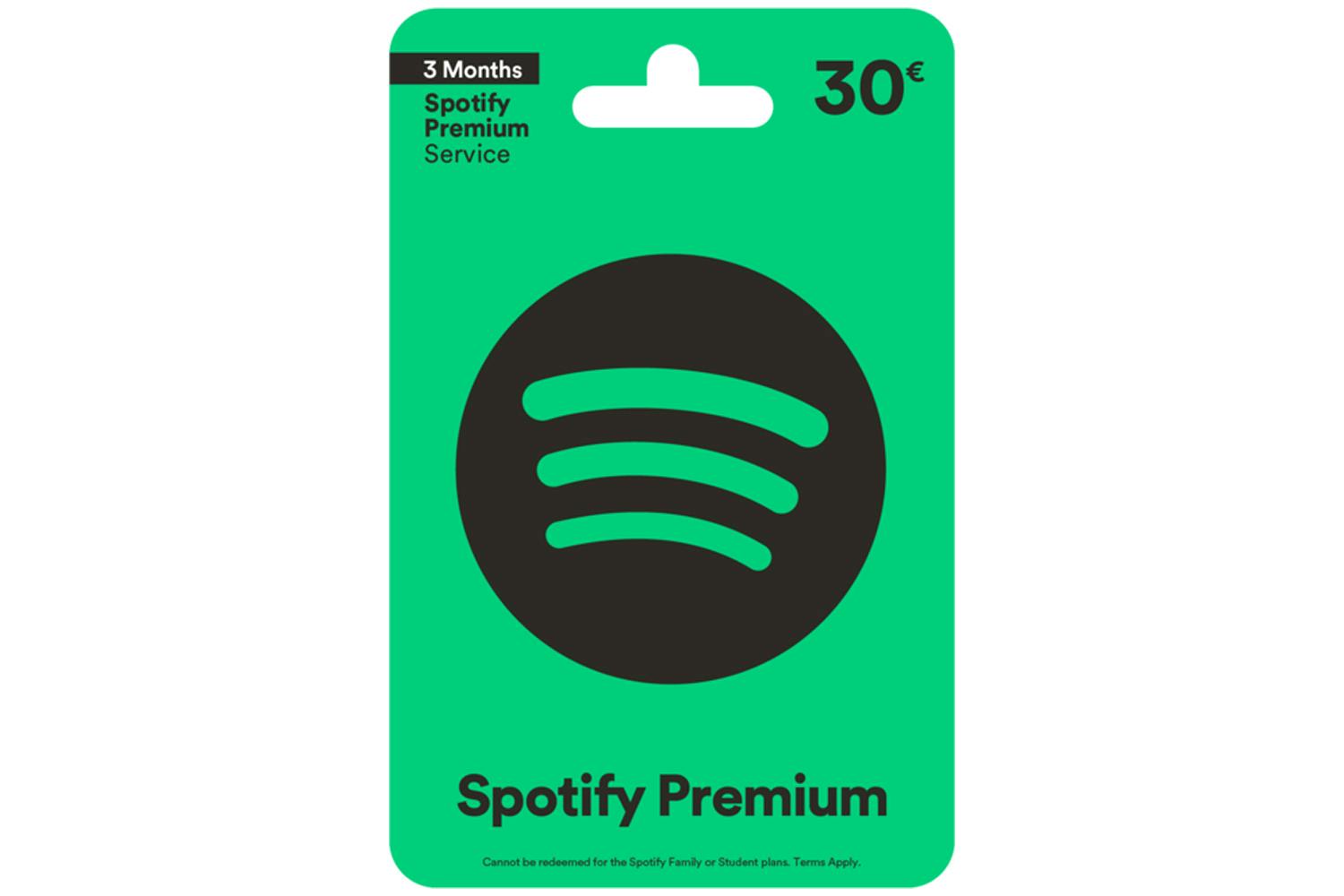 Spotify |€30 Gift Card