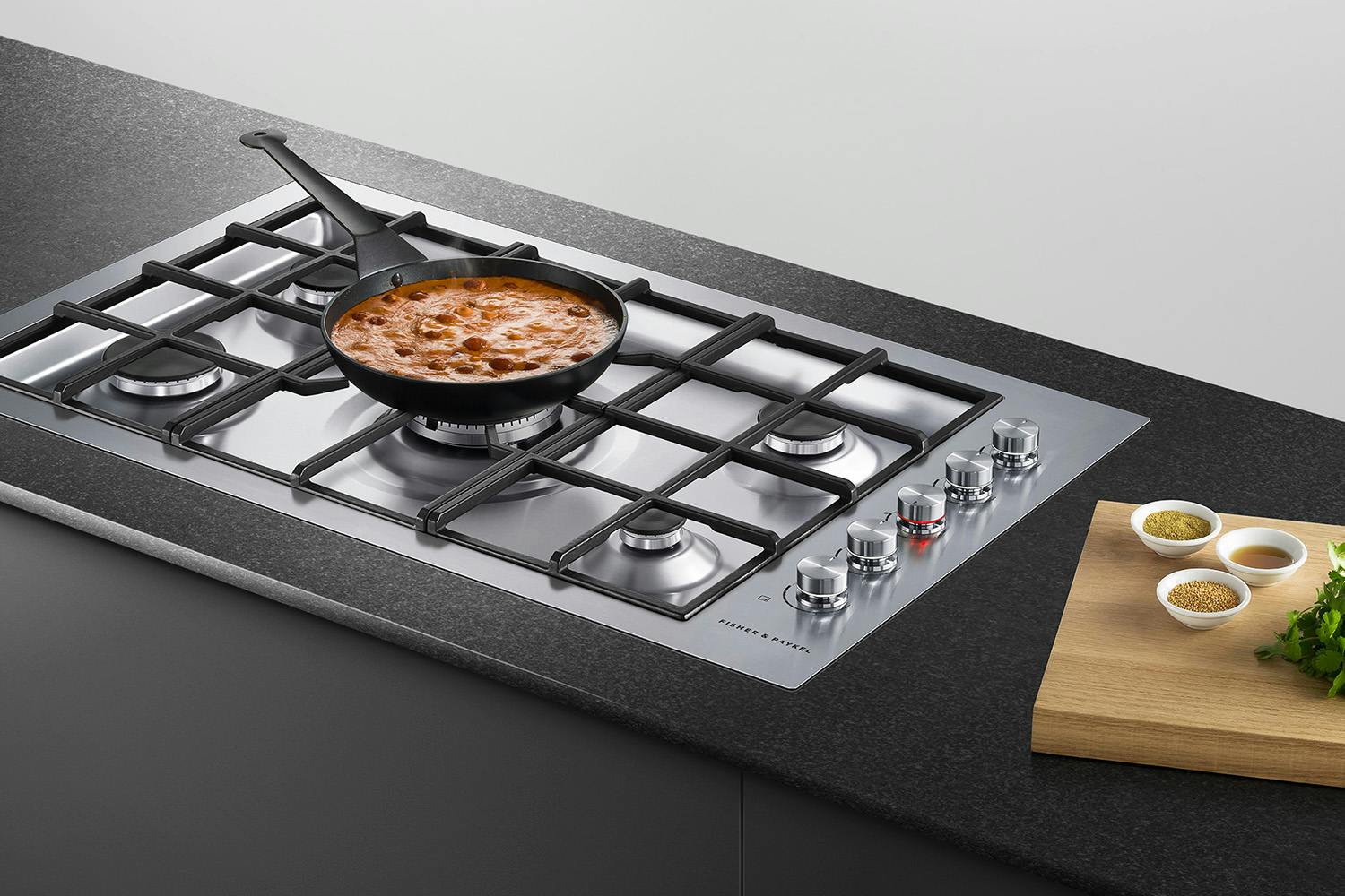 Fisher & Paykel Series 9 90cm Natural Gas Hob | CG905DWNGFCX3