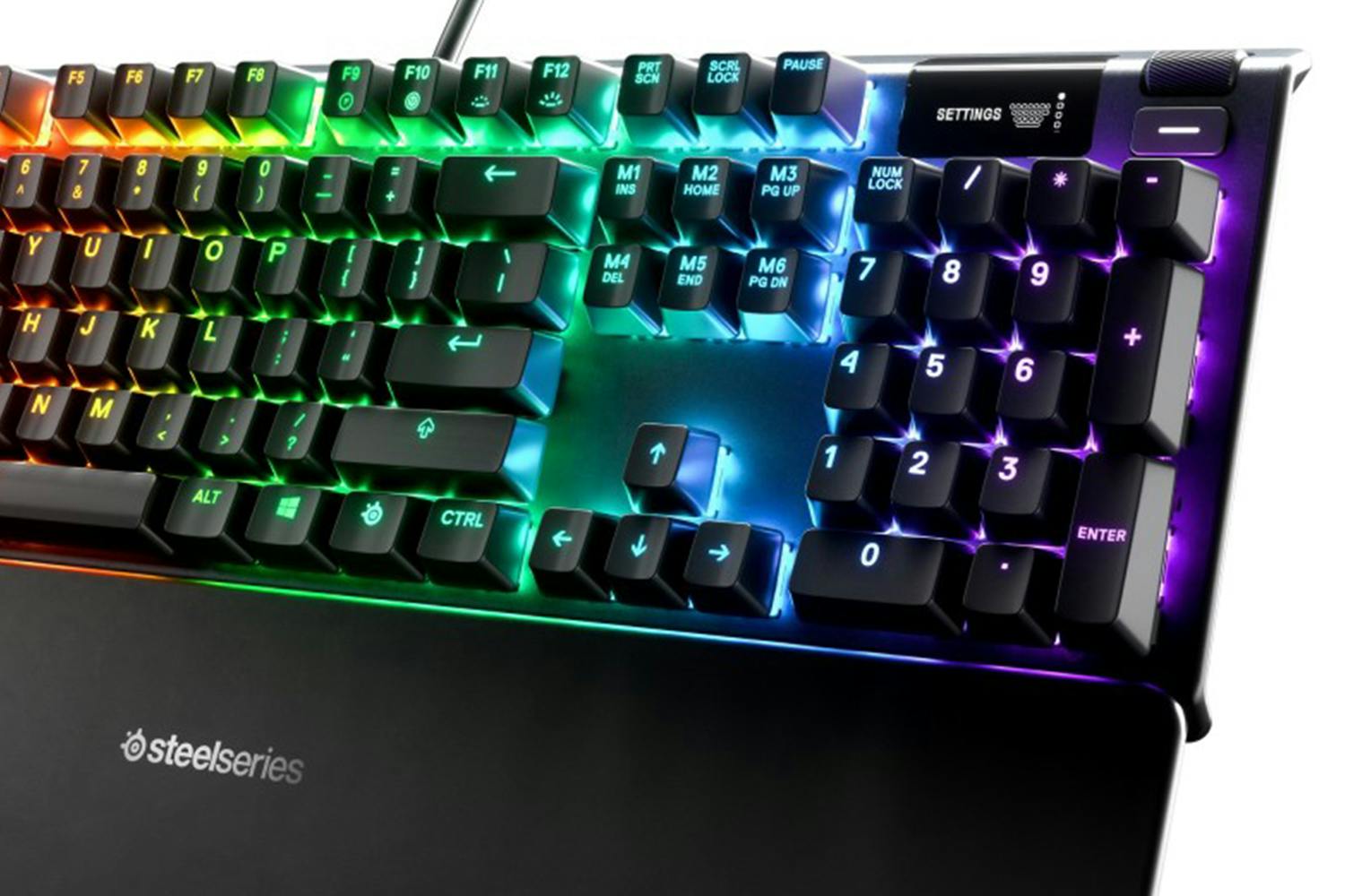  SteelSeries Apex 5 Hybrid mechanical Keyboard OLED