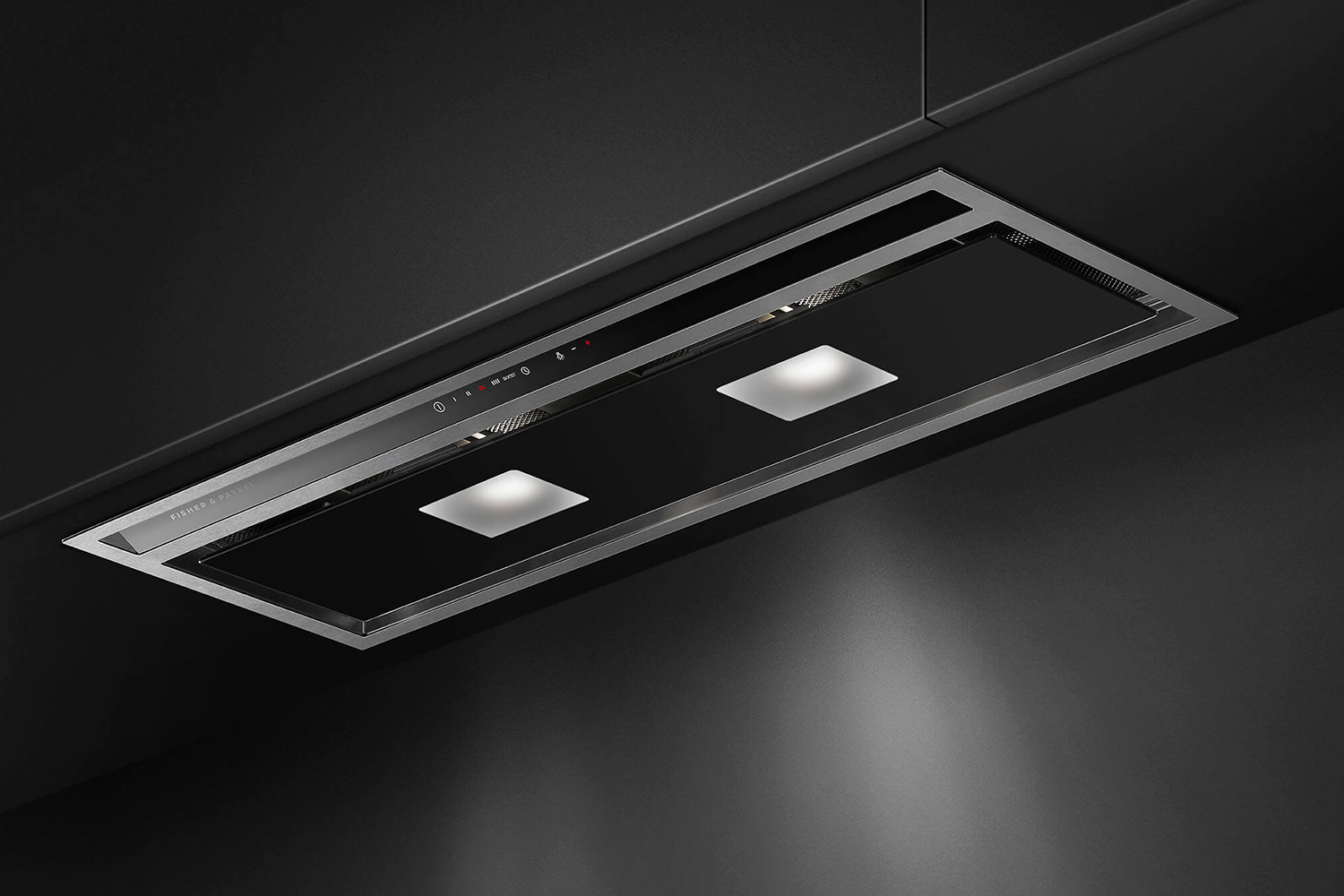 fisher & paykel 60cm built in telescopic slideout rangehood