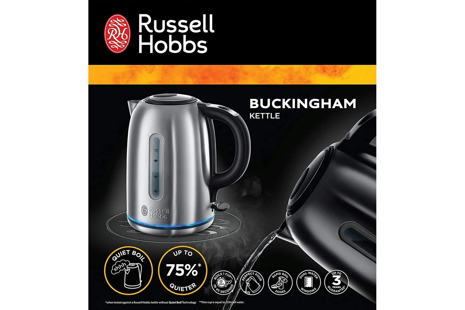 Russell Hobbs 20460 Buckingham Cordless Kettle 