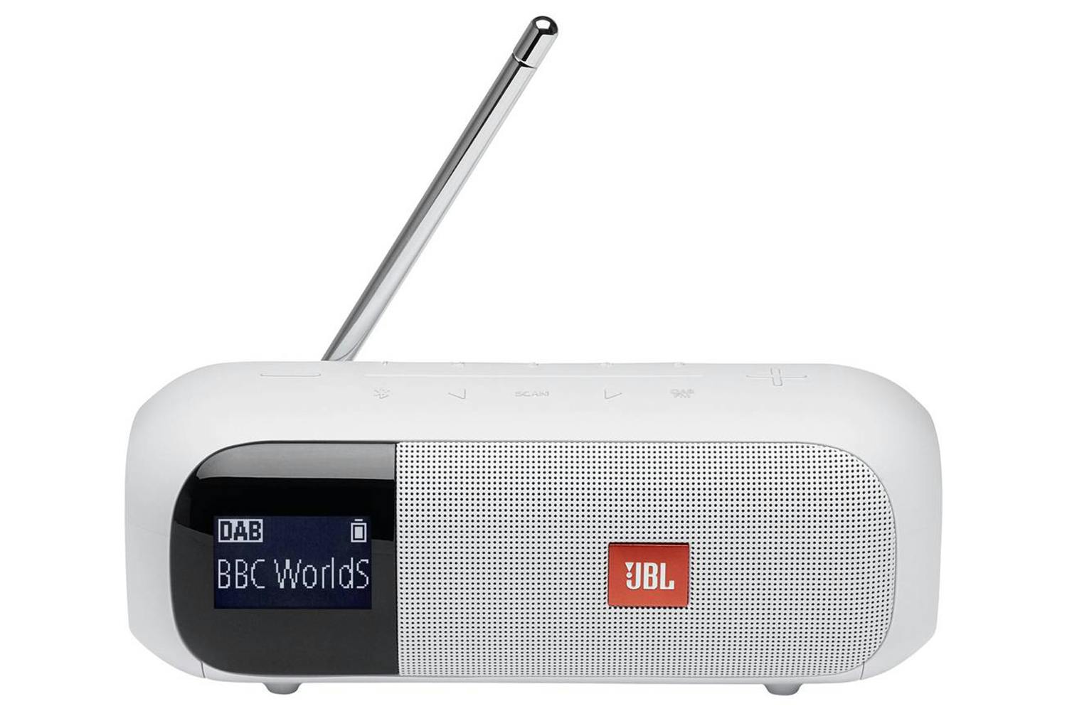 JBL Tuner Portable Bluetooth Speaker | White