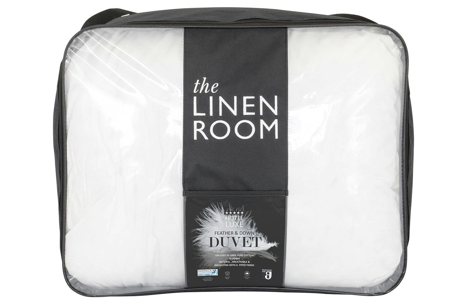 The Linen Room | Natural Goose Feather & Down 13.5 Tog Duvet | Super King