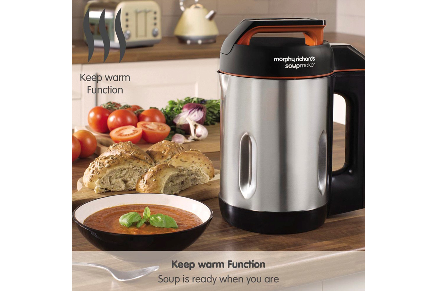 Morphy Richards Soup Maker | 501022 | Stainless Steel