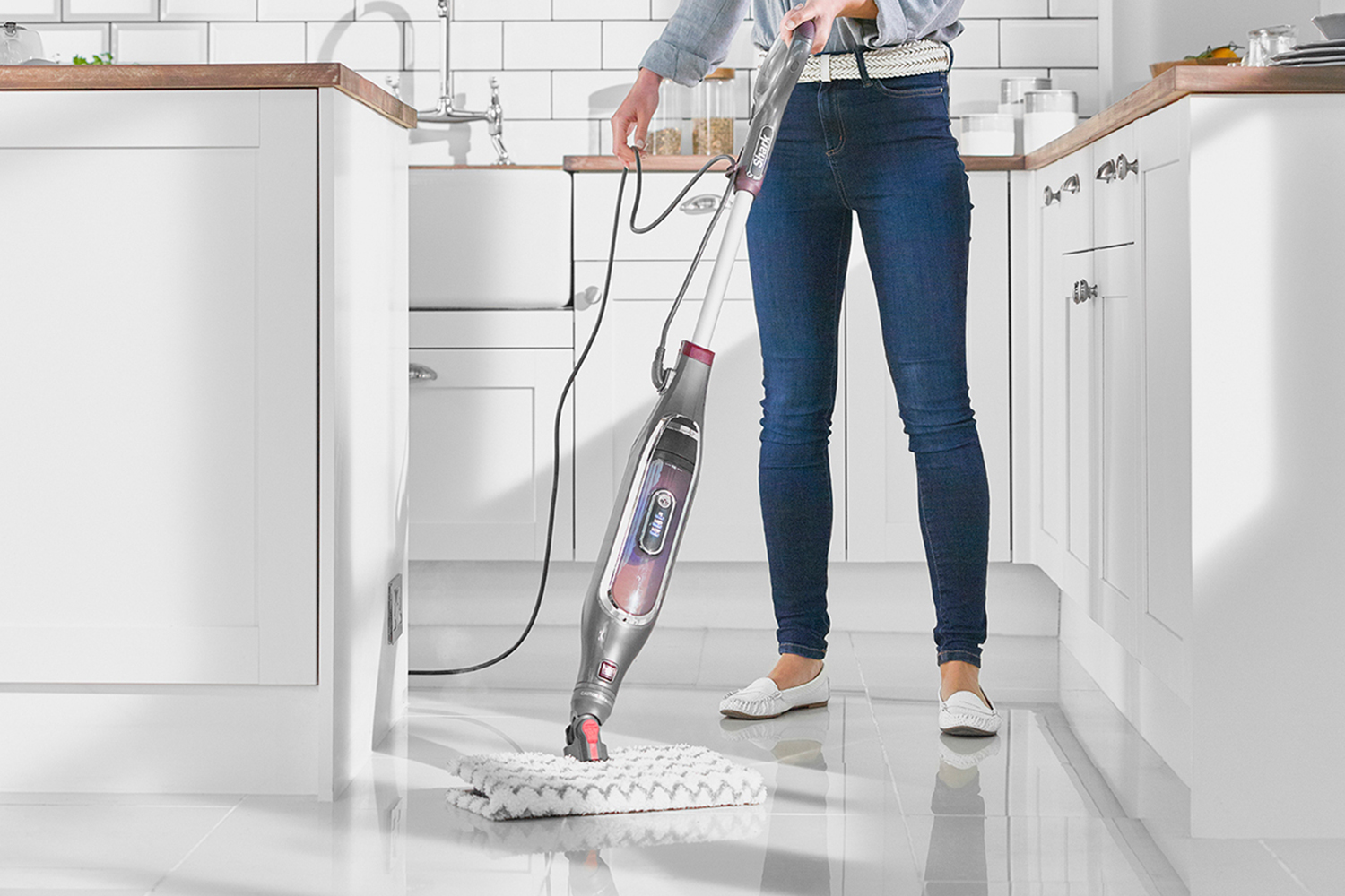Shark Klik nâ€™ Flip Automatic Steam Mop | S6003UK