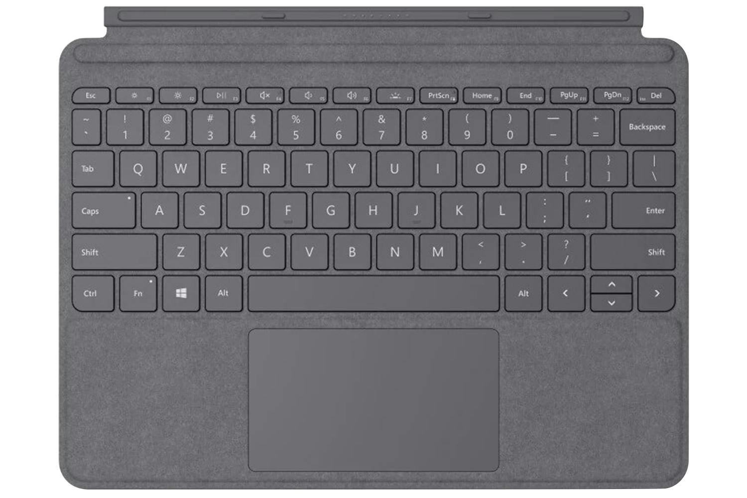 Microsoft Surface Go 1 & 2 Type Cover | Charcoal