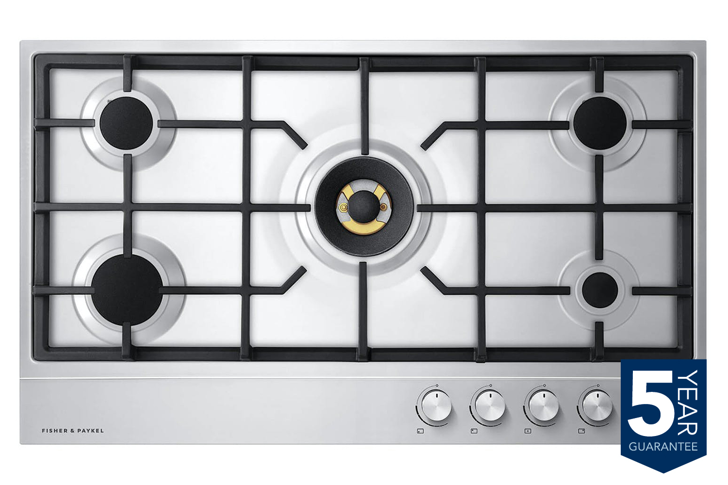Fisher &amp; Paykel Series 7 90cm Natural Gas Hob | CG905DNGX1
