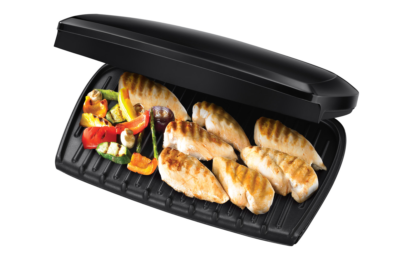 George Foreman 10 Portion Large Health Grill 23440 Black Ireland