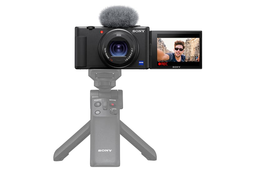 Restored Sony ZV-1F Vlog Camera for Content Creators and Vloggers (Black)  (Refurbished) 