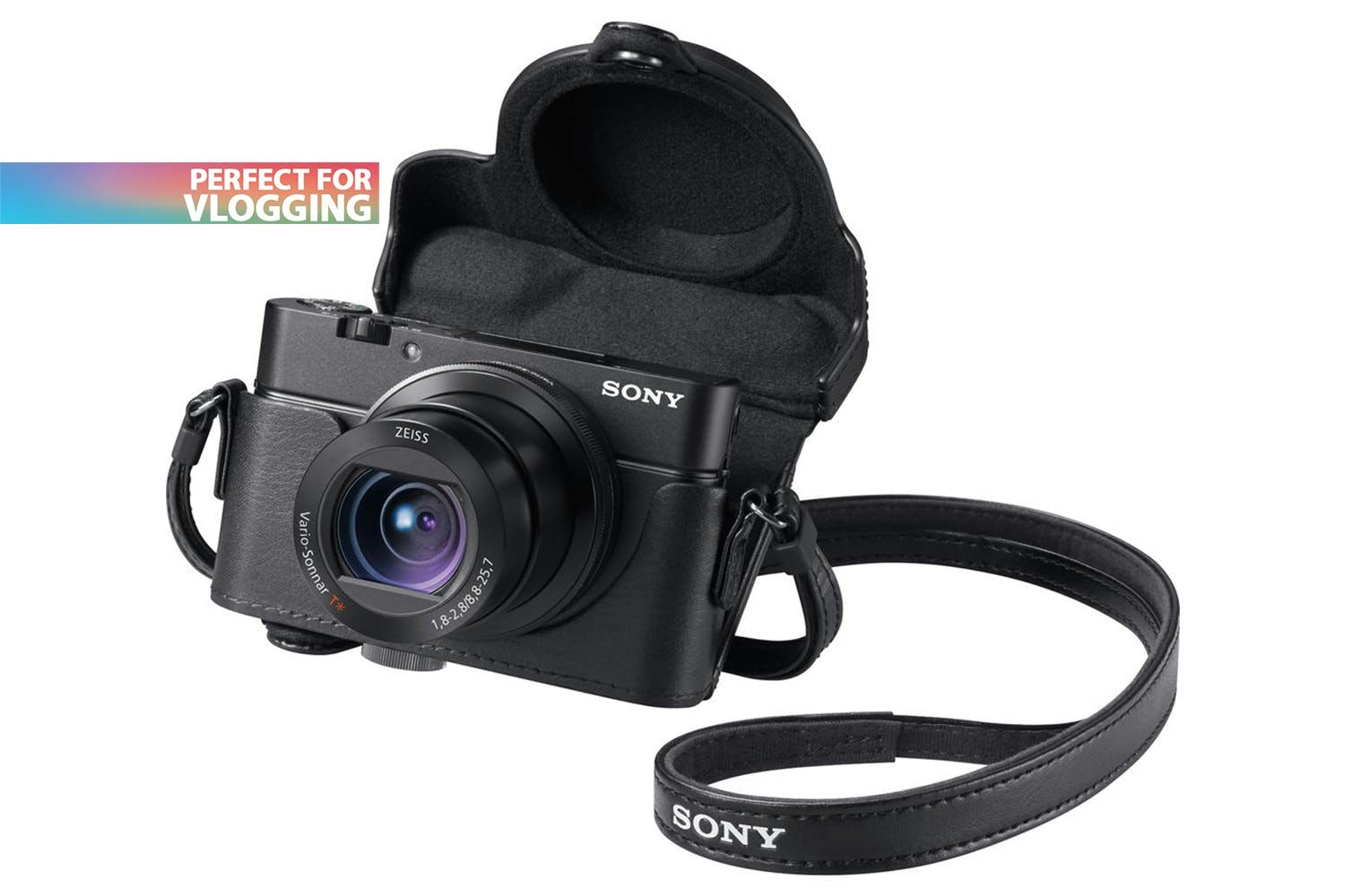 Sony Cyber shot RX100M3  Grip & Case Bundle | Black
