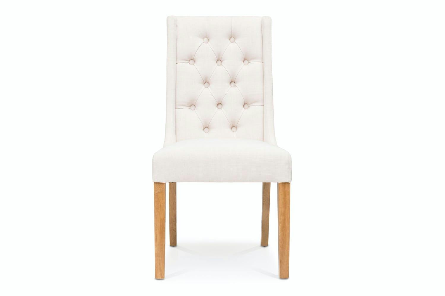 Elsa Dining Chair | Oak Leg | Natural